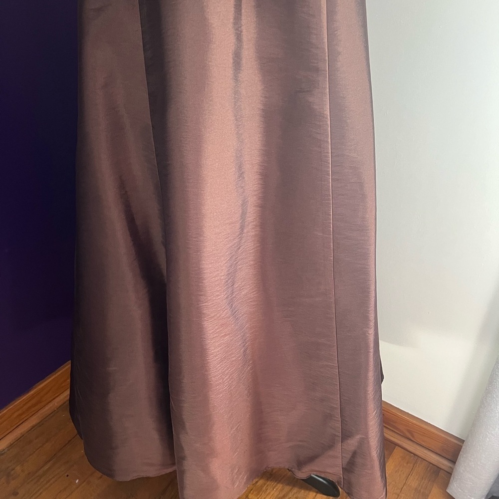 Caterina Collection Gown with Lace Top - Picture 5 of 11
